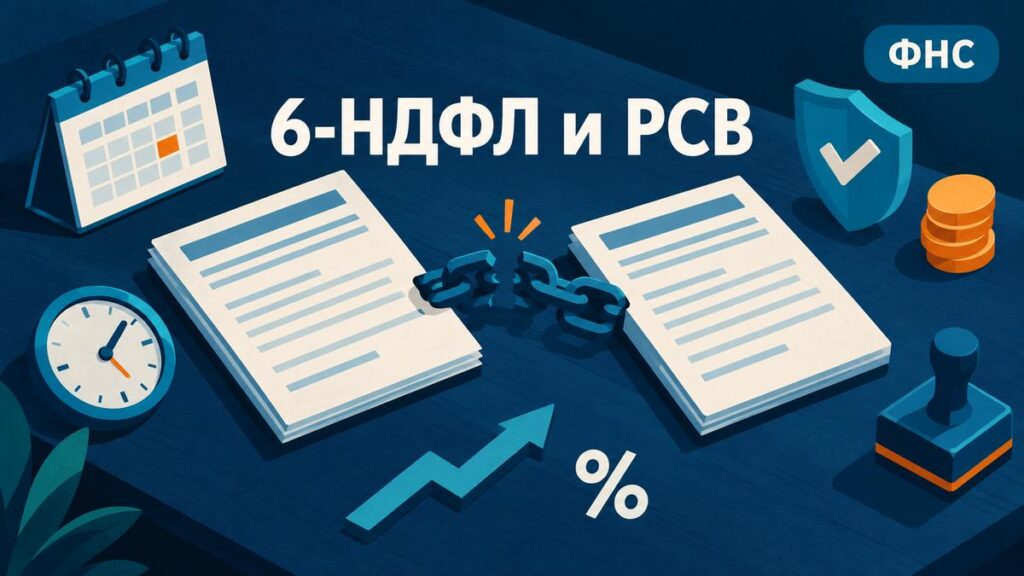 Почему 6-НДФЛ и РСВ не сходятся: разъяснение ФНС и новый повод для расхождений в 2026 году