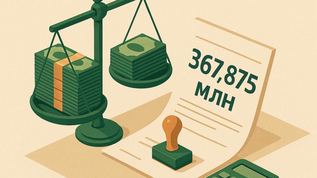 Лимит дохода за 9 месяцев 2026 года для перехода на УСН — 367,875 млн рублей
