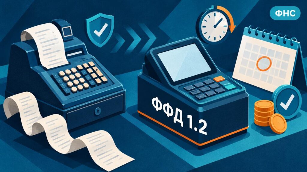 ФФД 1.05 и 1.1 планируют отключить: кому придётся менять кассу к марту 2027 года