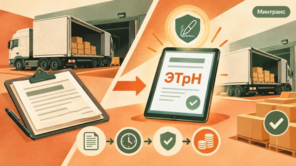 Что нужно перевозчику для работы с электронной транспортной накладной