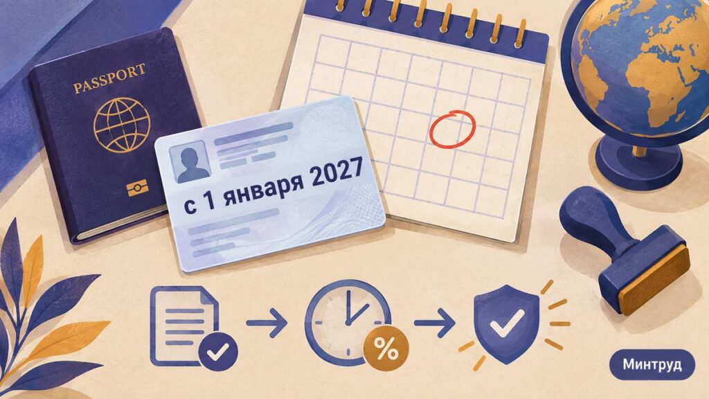 Минтруд обсуждает новые правила приёма иностранцев с 2027 года