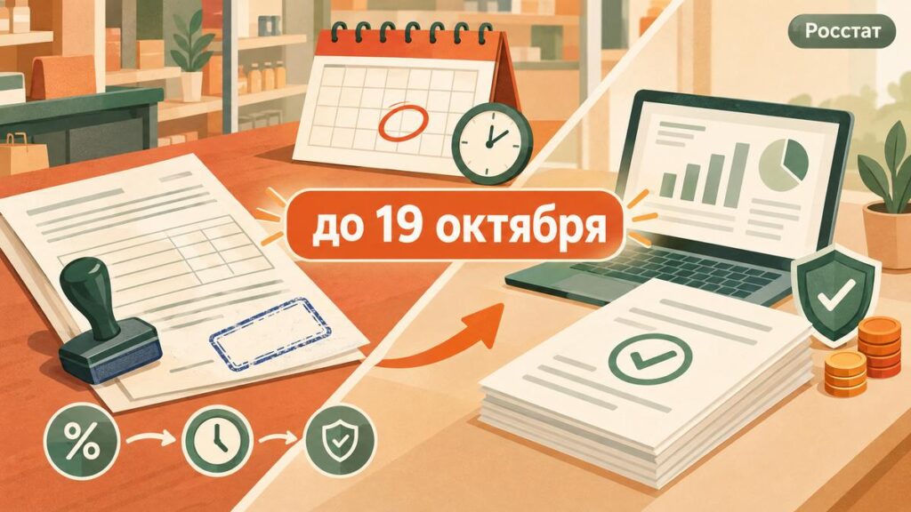 Новая форма 1-ИП (торговля): отчёт за сентябрь сдают до 19 октября