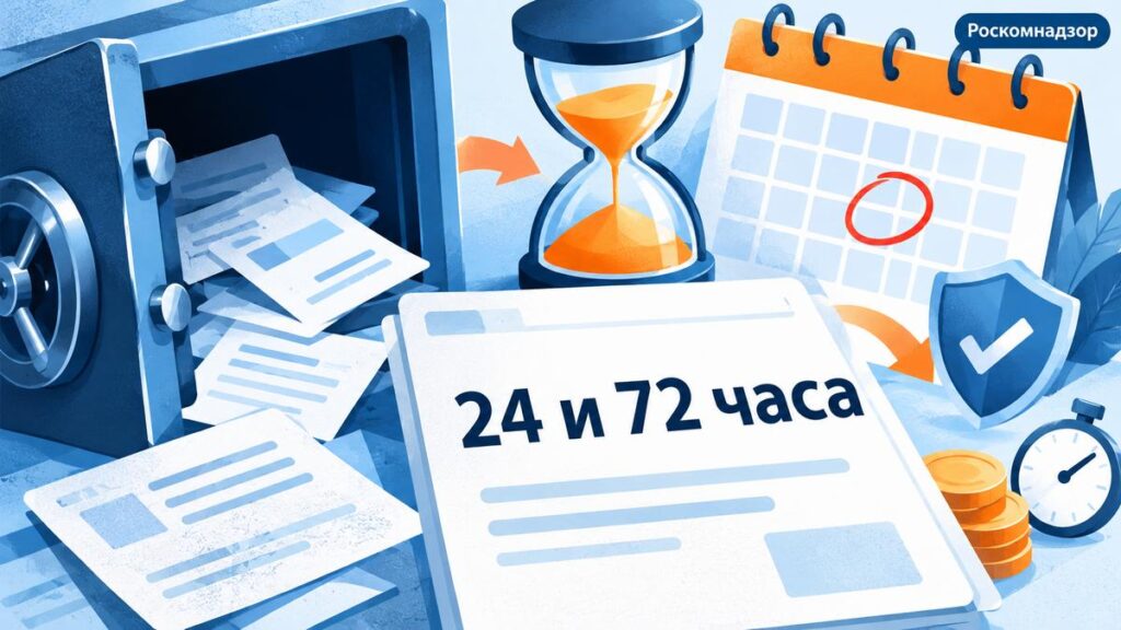 Утечка персональных данных: 24 часа на уведомление и 72 часа на расследование
