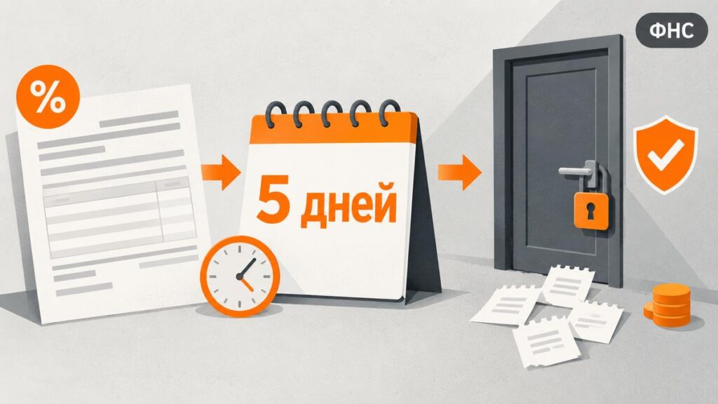Закрытие ИП на ОСНО: декларация 3‑НДФЛ — в пятидневный срок