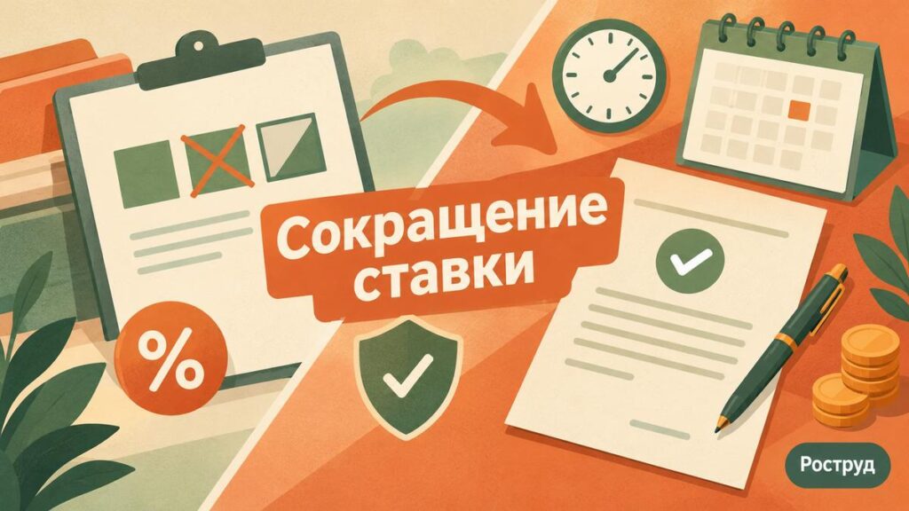 Роструд: можно сократить ставку специалиста по охране труда и предложить оставшиеся полставки