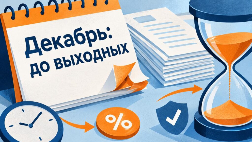 Декабрьские налоги предлагают платить до выходных, а не после