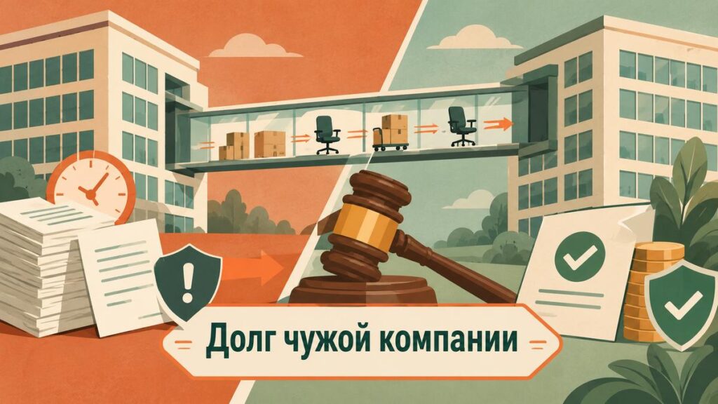 АС Московского округа взыскал налоговые долги компании с организации, куда перешли её сотрудники и имущество