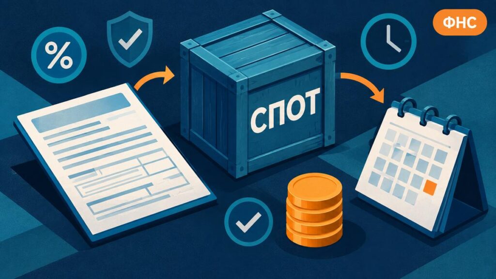 Декларация по косвенным налогам: как отражать операции по товарам из СПОТ