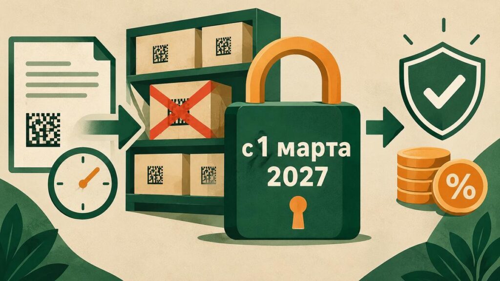 Минпромторг предложил вносить запреты продажи маркированных товаров в «Честный знак» за три рабочих дня