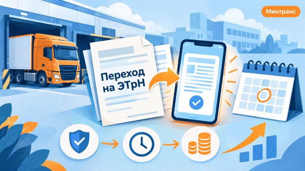 Как перейти на ЭТрН грузоотправителю, перевозчику и ИП: четыре шага