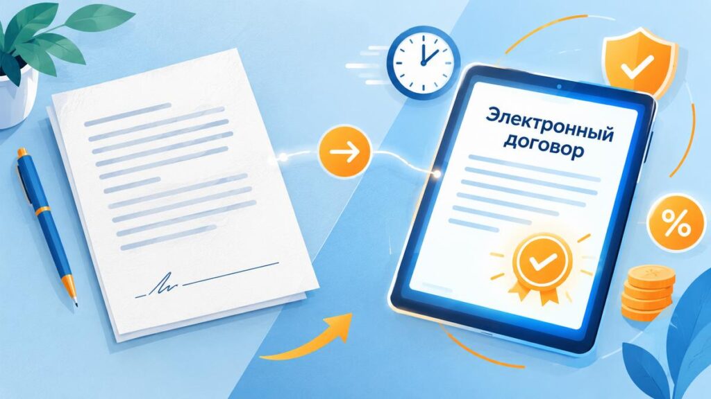 Когда договор в электронном виде имеет юридическую силу и как его подписывают