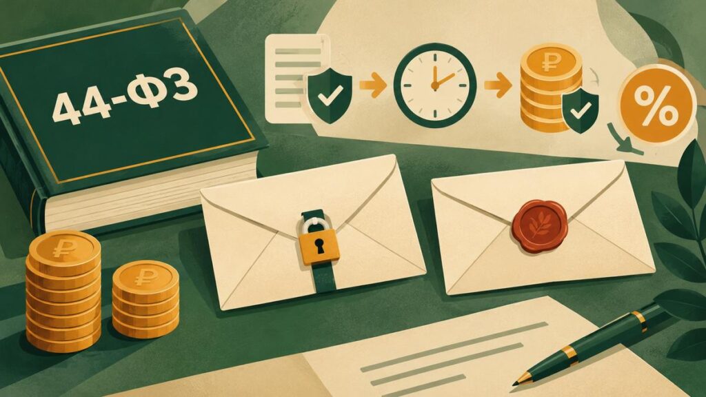 Чем обеспечение заявки отличается от обеспечения исполнения контракта по 44-ФЗ