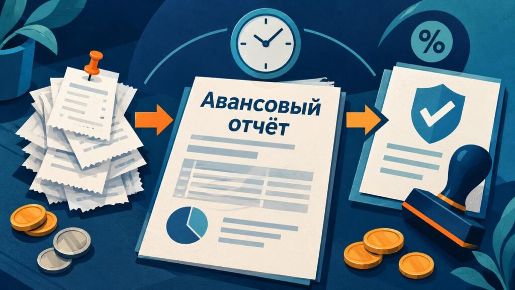 Авансовый отчёт: кто оформляет документ и что к нему приложить