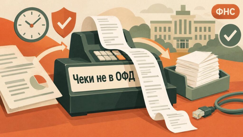 Что делать, если чеки не уходят в ОФД: проверка кассы по шагам